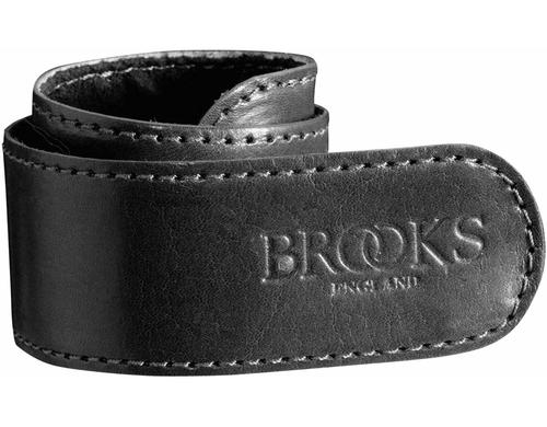 Brooks Leder Hosenschnappband schwarz