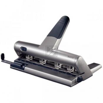Leitz Mehrfachlocher AKTO silber Stanzleistung: 30 Blatt,