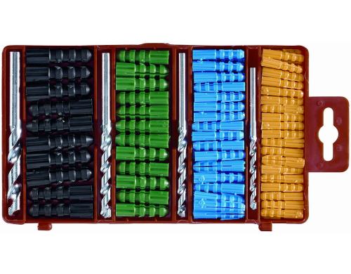 Ferronorm Dübelsortiment mit Steinbohrer