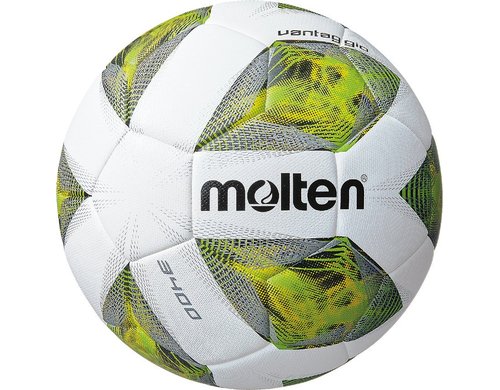 Molten Fussball Vantaggio Grösse: 3, Weiss / Grün / Silber