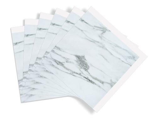 d-c-fix Wandfliesen Premium Marble, 6er Set 30.5x30.5x0.14 cm (BxLxH),PVC selbstklebend
