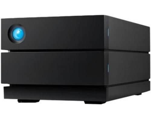 LaCie 2Big Raid 36TB 2-Bay, 2x 18TB, USB-C, schwarz