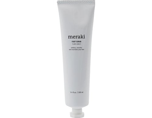 Meraki Care Foot Scrub Calm Cedar Cosmos O 100ml