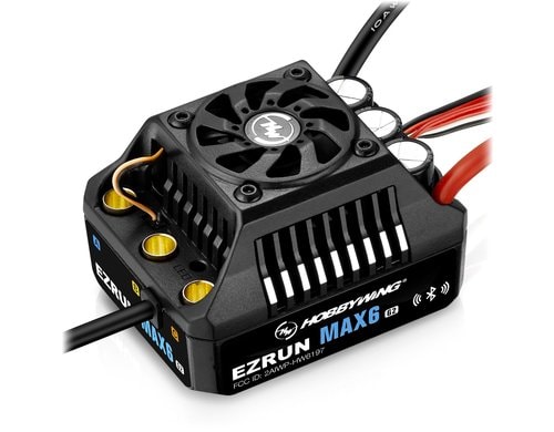 Hobbywing Ezrun MAX6 G2 Regler 200 Amp, 3-8s LiPo, BEC 8A