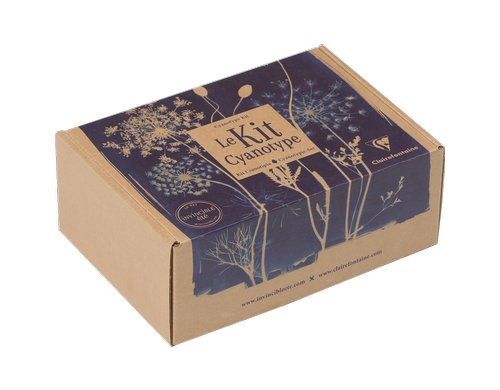 Clairefontaine Kreativset Cyanotype-Kit 300g/m2, 10 Blatt, Div Zubehör