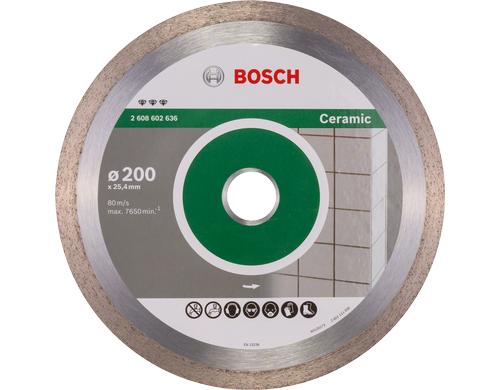 Bosch Professional Diamanttrennscheibe Best for Ceramic, 200x25,40x2,2x10 mm