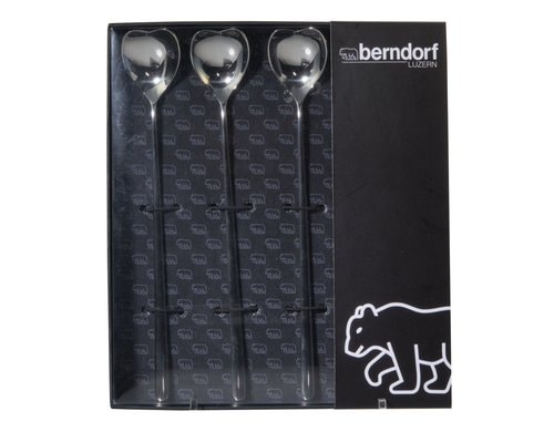 Berndorf Limolöffel Sweetheart 4-teilig 19.2cm/Ø3.5mm
