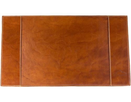 Alpenleder Schreibunterlage Tirol 68x45cm, cognac