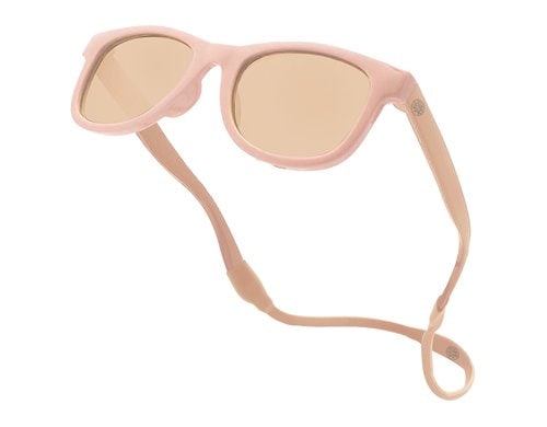 Baby Sunnies Babysonnenbrille Peach Band, Flexibel, polarisiert für 38 Jahre