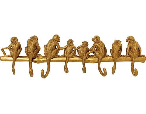 Kare Wandgarderobe Monkey Grösse: 69.5 cm, Gold