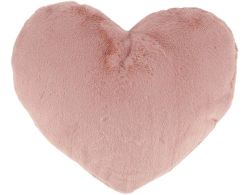 Chalet Kissen Cuddle Herz 40x28x8cm hellrosa