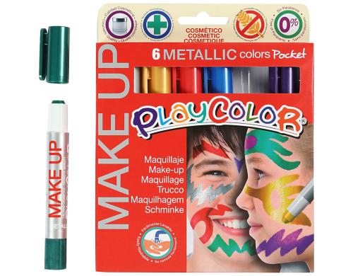 Eulenspiegel Sch. Stifte 6 Farben Metalic