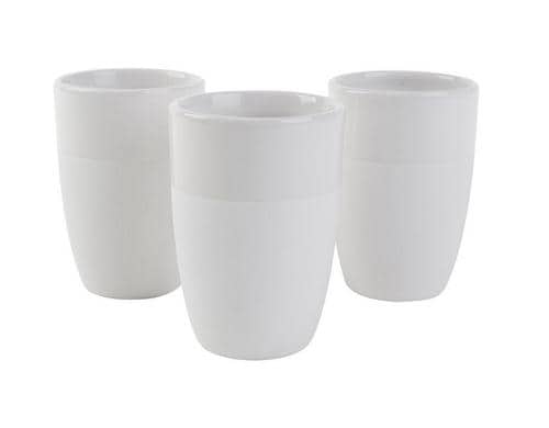 Creativ Company Keramikbecher 12 Stück, 10 x 7 cm