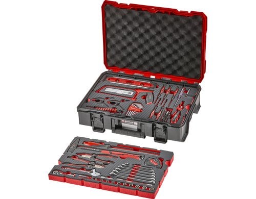 Einhell Werkzeugkoffer Montage E-Case, 87-tlg.