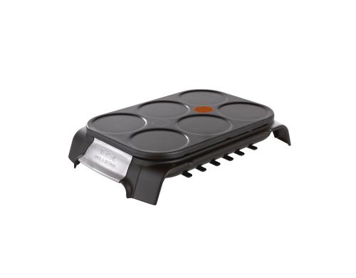 Tefal Crêpe Party Inox und Design PY5588 für 6 Mini Crêpes