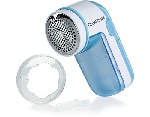 CLEANmaxx Fusselrasierer 3V AA-Batterie, Reinigungsbürste,