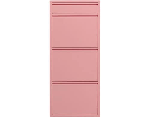 Kare Schuhschrank Caruso 3 plus 1 Rosa
