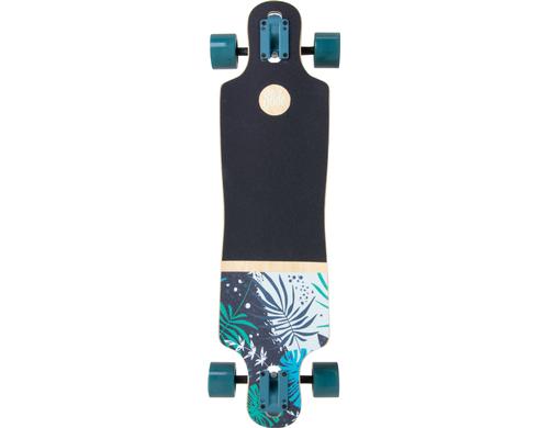 Slide Longboard 32-Zoll, Blau