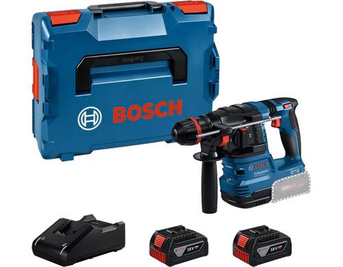 Akku-Bohrhammer mit ONECHUCK GBH 18V-22 X 2 x Akku GBA 18V 4.0Ah in L-BOXX 136