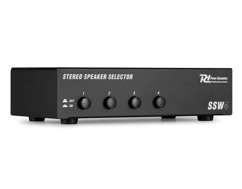 Power Dynamics SSW4 Lautsprecher Selektor 4-Fach