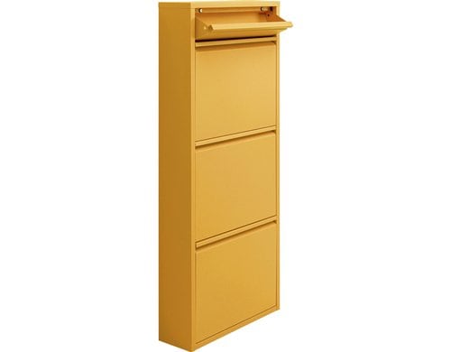 Kare Schuhschrank Caruso 3 plus 1 Gelb