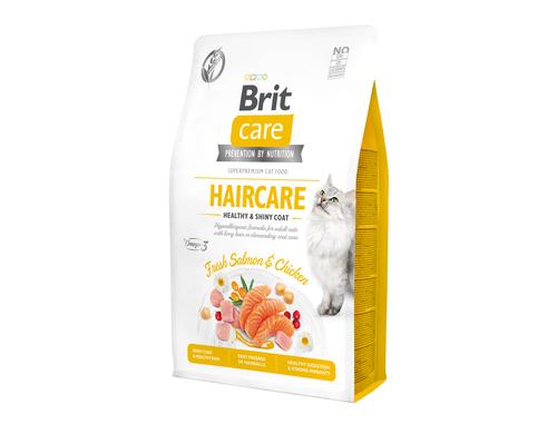 Brit Care Cat Grain-Free Haircare 2kg Healthy & Shiny Coat