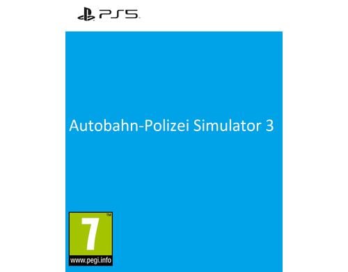 Autobahn-Polizei Simulator 3, PS5 Alter: 7+