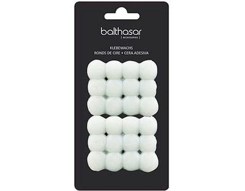 balthasar Klebewachsplättchen, 24 Stück Weiss, gibt der Kerze halt