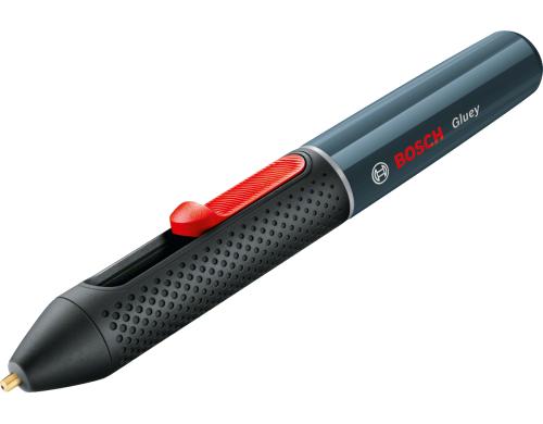 BOSCH Heissklebestift Gluey smoky grey Akkubatteriebetrieb 2x AA