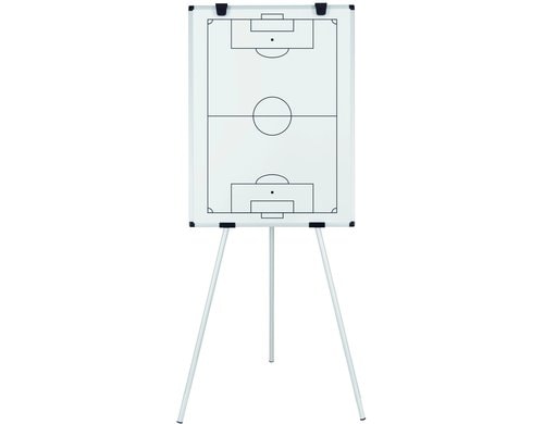Bi-Office Flipchart Kyoto Tripod Football Earth, lackierter Stahl, Alu, 750x1065