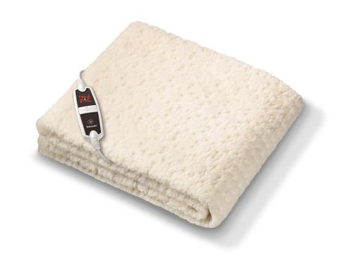 Beurer Wärmeunterbett UB53 Teddy flauschig weich, Grösse: 150x 80 cm