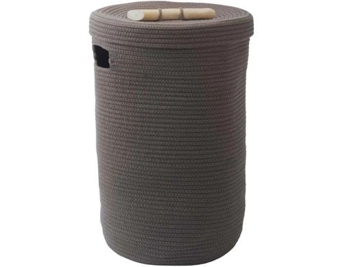 Aquanova Wäschekorb Otis, 60L, Ash 37x55 cm (DxH), 35%CO, 65%Polyester