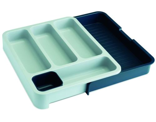 Joseph Joseph Besteckbehälter schwarz DrawerStore, ausziehbar