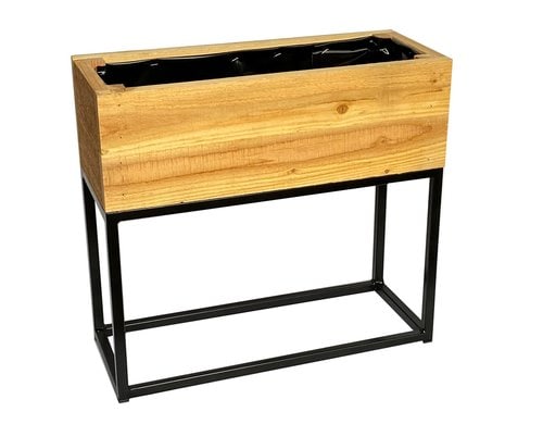 Blumenkasten mit Untergestell 50x20xH50 cm