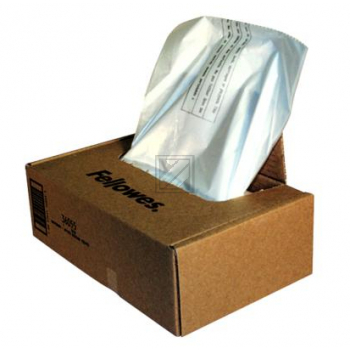 Fellowes Abfallsäcke für Aktenvernichter Bis Volumen 165 l, 60x256x86