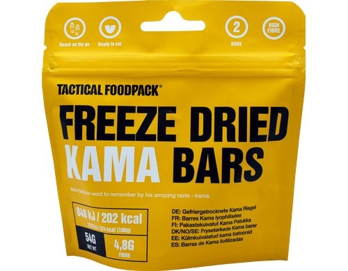 TFP Gefriergetrocknete Kama-Riegel Netto-Gewicht: 54g Zubereitet: 54g
