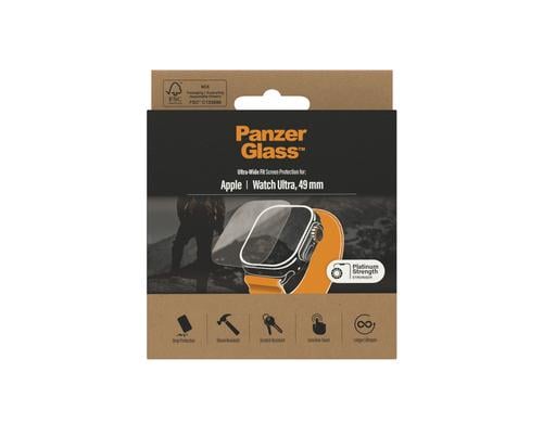 PanzerGlass Displayschutz AB für Apple Watch Ultra 49mm
