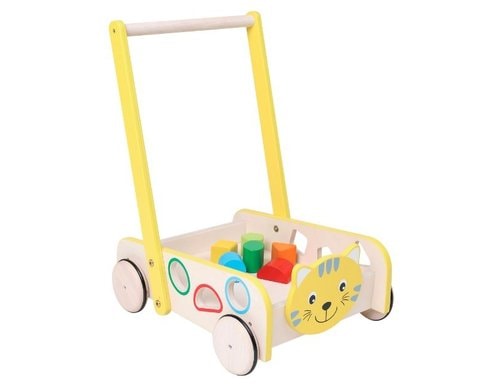 Baby Walker Katze mit Sortierspiel