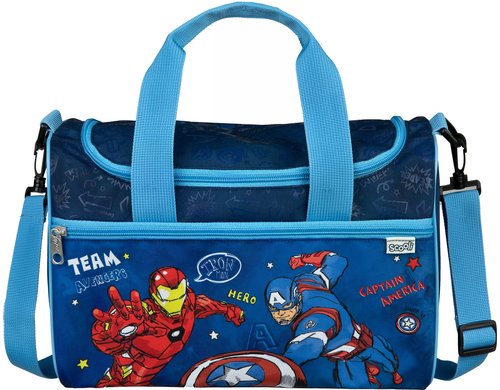 Scooli Sporttasche Avengers Polyester, 8 Liter, 33 x 22 x 10 cm