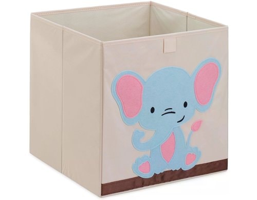 Relaxdays Aufbewahrungsbox Elefant