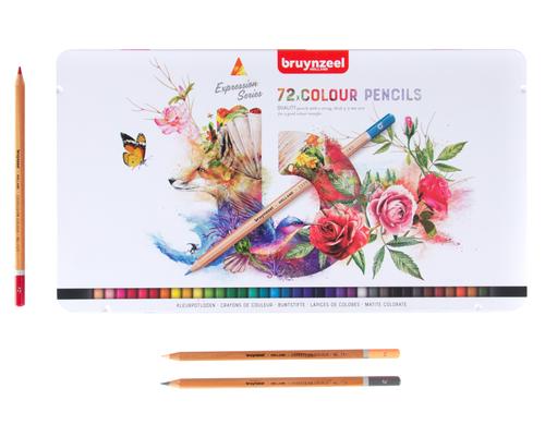 Bruynzeel Farbstifte Expression Colour 72 Stück im Metalletui