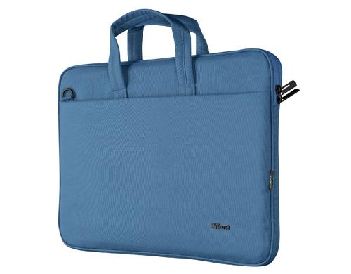 Trust Notebooktasche Bologna Eco blau für Notebooks bis 16 Bildschirm&Zubehör