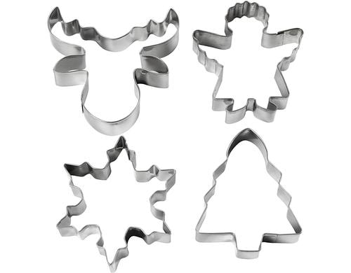 Creativ Company Ausstecher 4er Set 8 cm