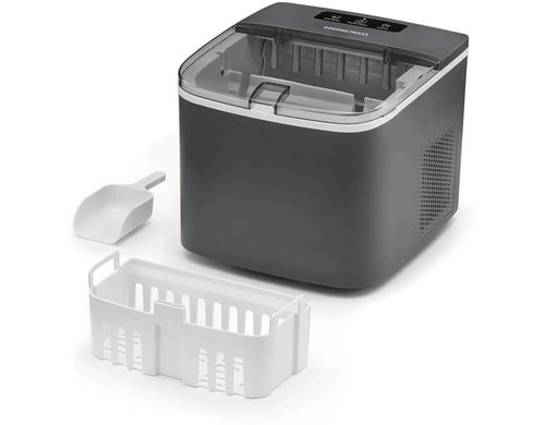 GOURMETmaxx Eiswürfelmaschine 100 Watt Selbstreinigungsfunktion inkl. Auffangbeh.