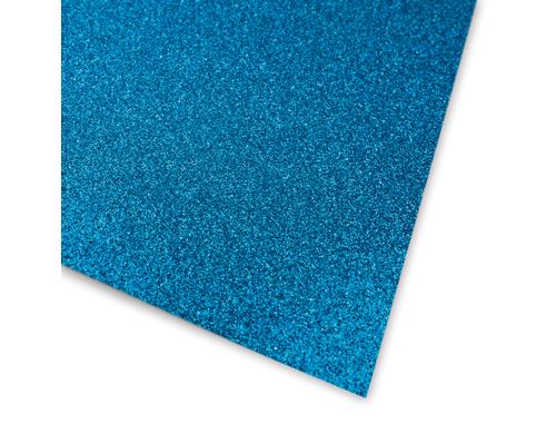 Ursus Glitterkarton A4 Türkis 10 Blatt à 300g/m2, A4