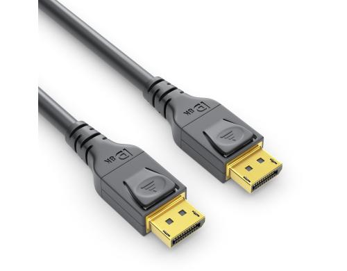 PureInstall, 8K DisplayPort 1.4 Kabel, 1.0m Display Port auf Display Port, DualLink
