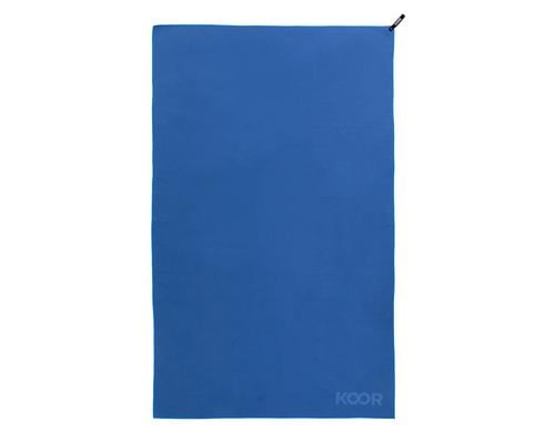 KOOR Badetuch blau XL 105x180cm Pantone 2139, Silvadur