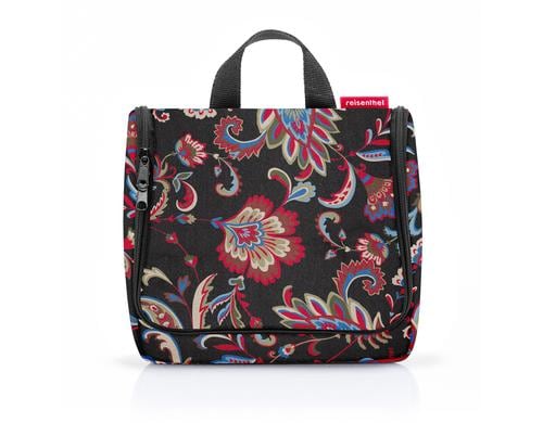 Reisenthel Kosmetiktasche toiletbag paisley black, 23 x 20 x 10 cm