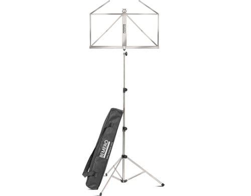 Bemero MSS-8090NI Notenständer leicht, faltbar, inkl. Tragetasche, Nickel