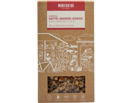Granola Datteln, Mandeln und Kokos 350 g
